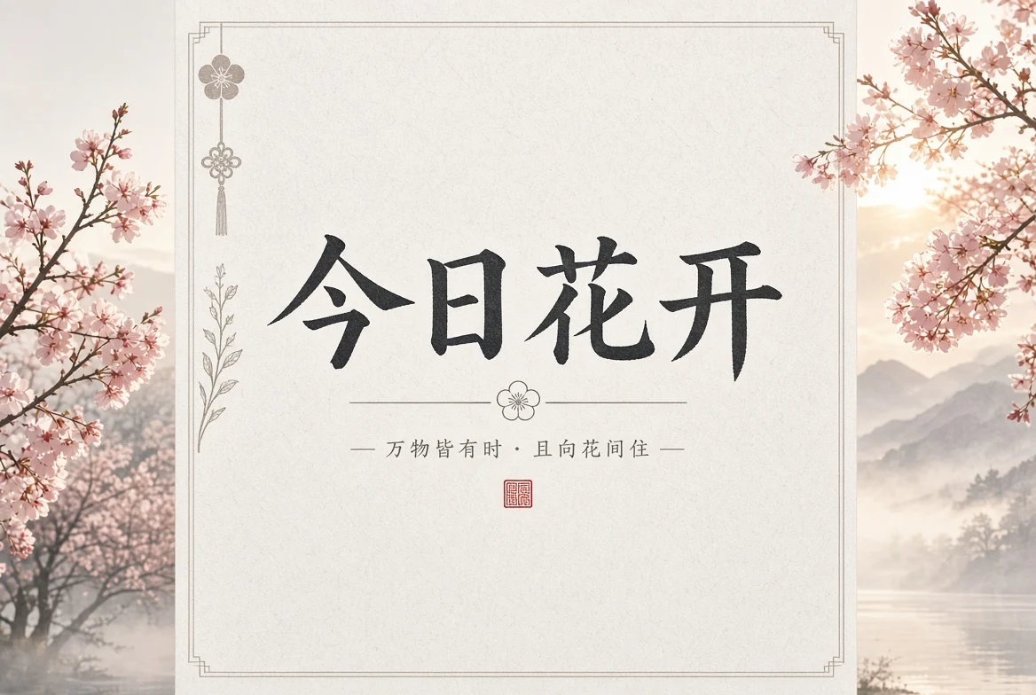 今日花开栏目